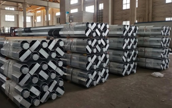 transmission steel pole