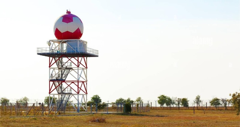 radar lattice tower