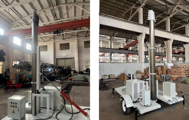 aluminum alloy cell on wheels