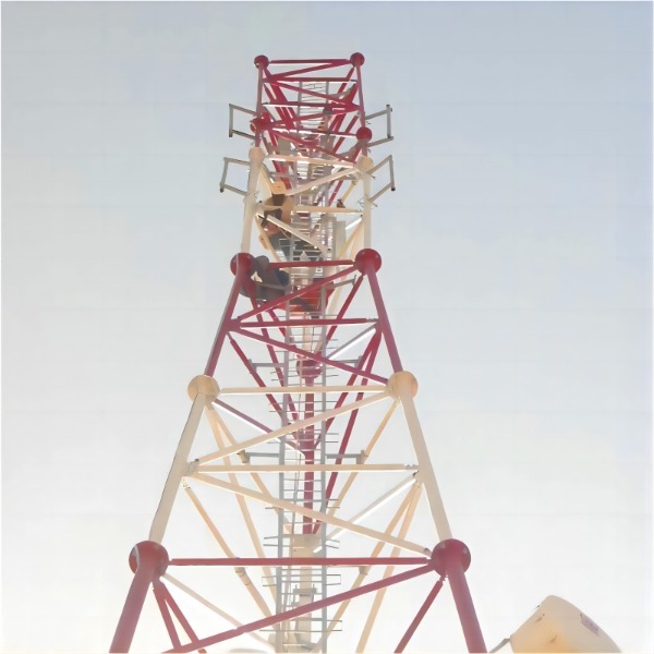 3 leg tubular telecom tower