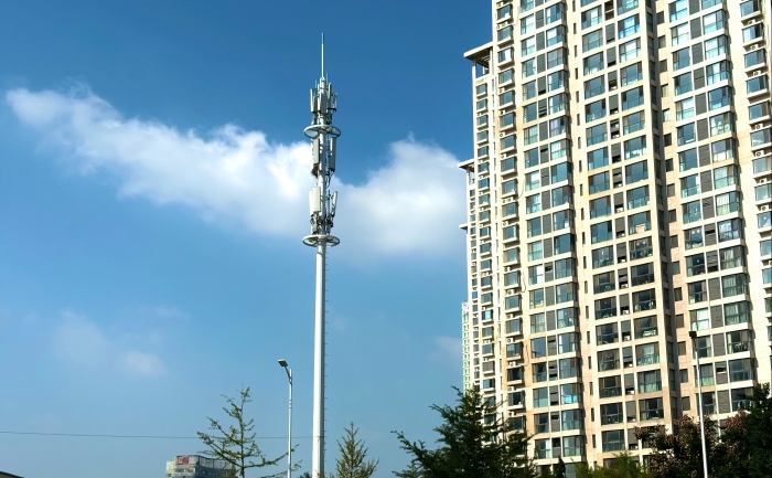 gsm monopole tower