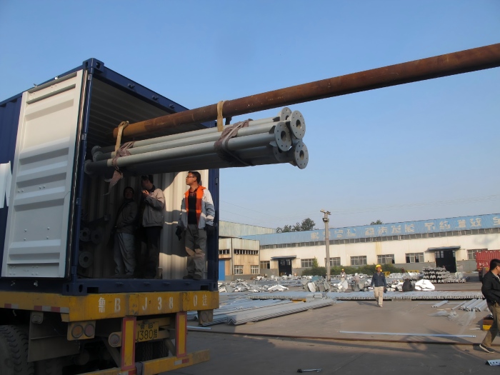 4 legged tubular steel tower