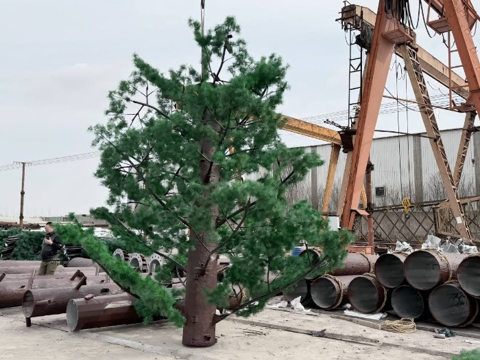 pine tree monopole tower