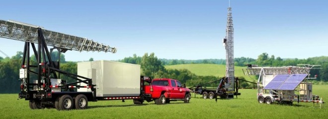 cell tower on wheels