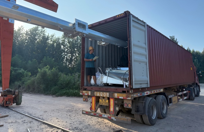 galvanized utility pole