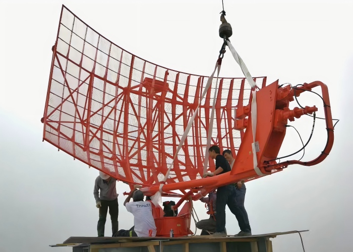radar support tower maintenance