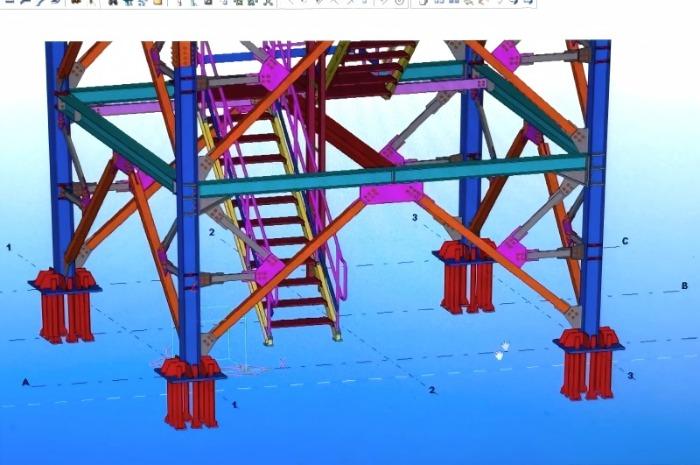 radar support tower