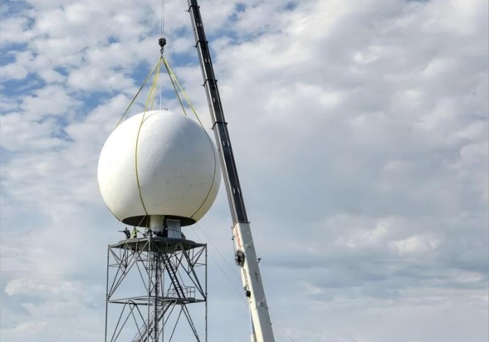 radar support tower