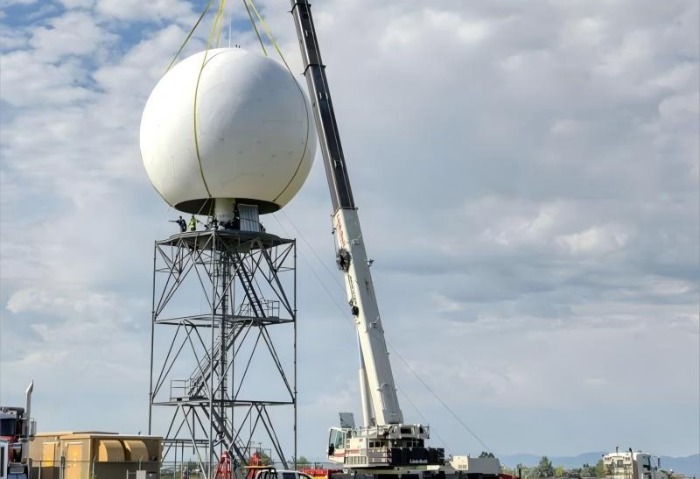 radar support tower