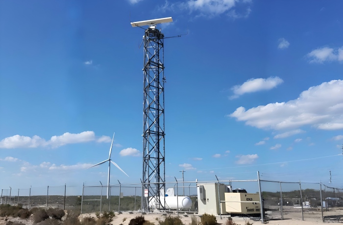 radar support tower site