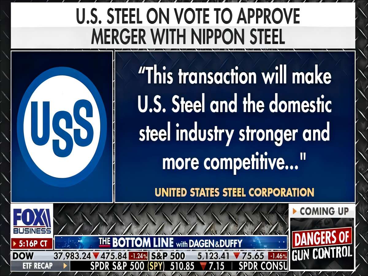 المساهمين في شركة US Steel يوافقون على بيع الشركة لشركة Nippon Steel