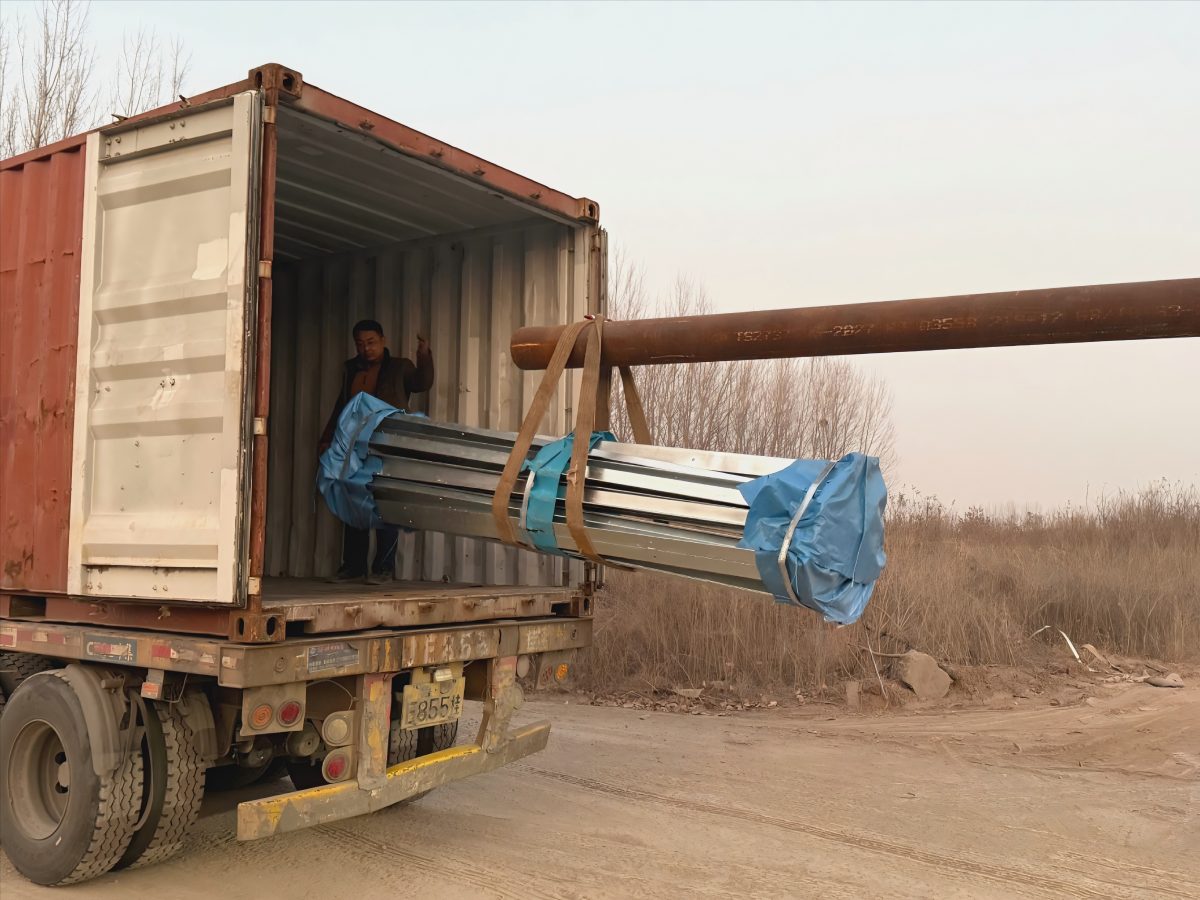 Weather Radar Tower's Foundation and Fences Package & Shipment to New Zealand