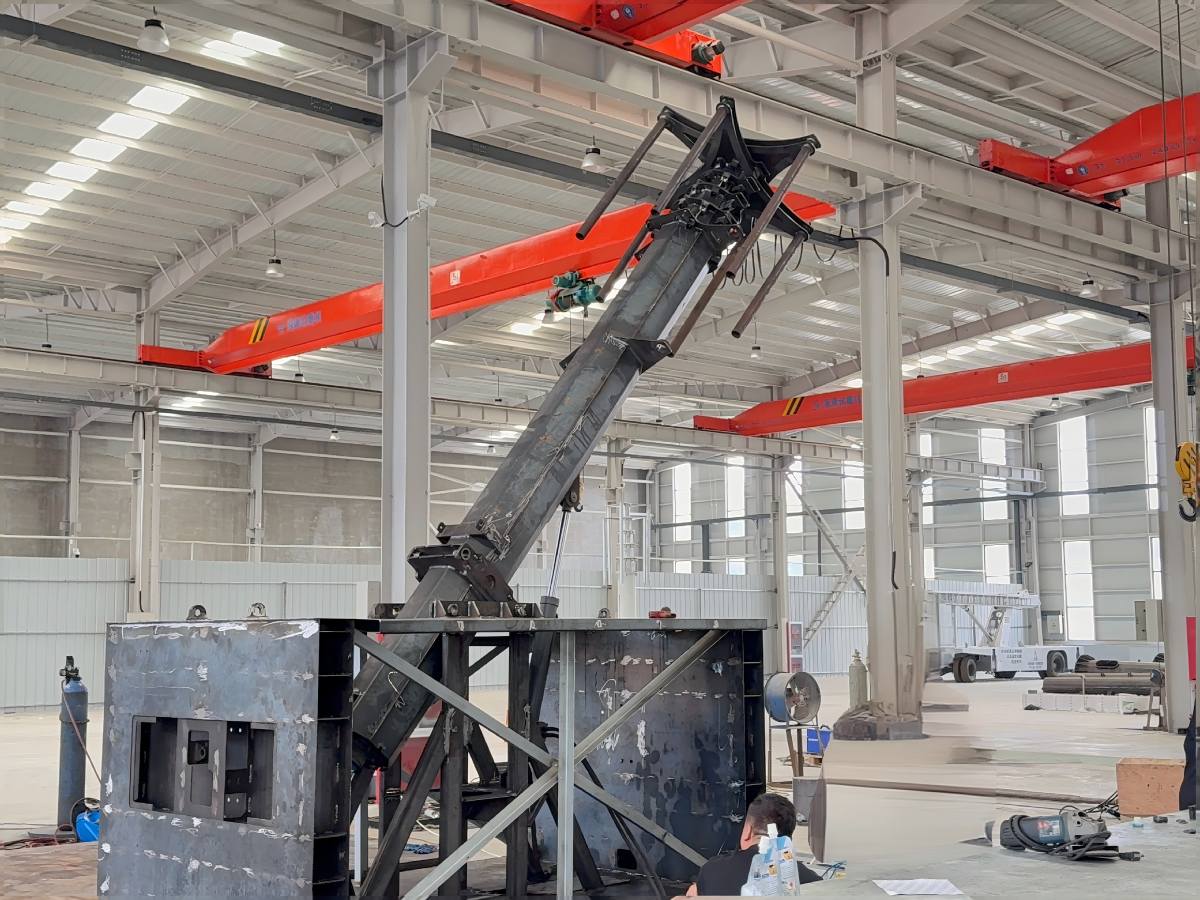 20 Meters Integrated Communication Shelter Trial Run before Galvanizing and Painting